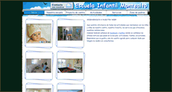 Desktop Screenshot of escuelainfantilmontealto.com